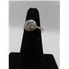 Image 4 : 14K WG Dimaond Ring w/One Cut Diamond, 40 Round Diamonds and 20 Round