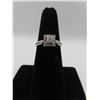 Image 5 : 14K WG Diamond Ring w/One Square Cut Diamond 3.3g - Replacement Value -