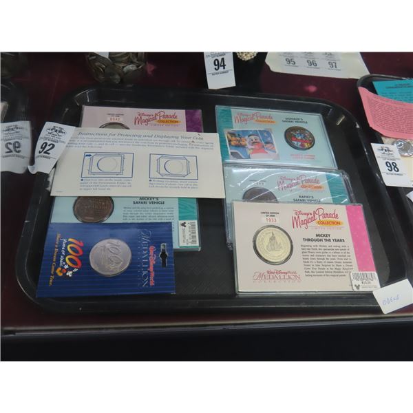 Vintage Disney Souvenir Medallions - 6