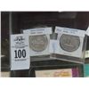 Image 1 : 2-1949/1965 Silver Canadian Dollars - 2 X $