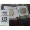 Image 1 : 3-1945 Silver Walking Liberty, 1922 Silver Peace Dollar, 1959 Silver Ben