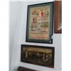 Image 1 : Irish Cloth Framed Inspiration, Shepard Wall Art