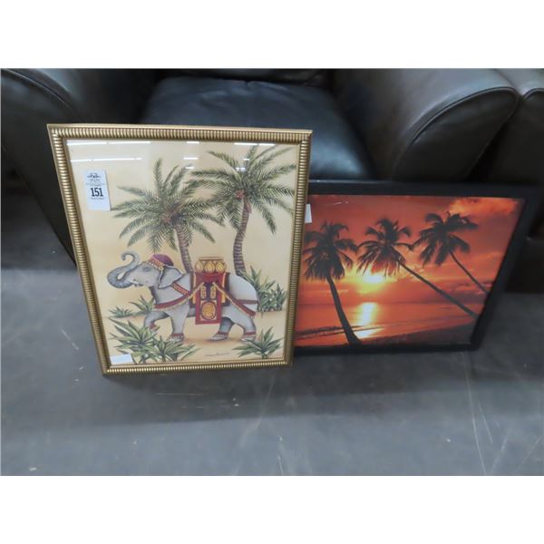 Palm Tree Wall Art - 2