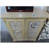 Image 1 : Metal Panel Sealife Small Hall Cabinet