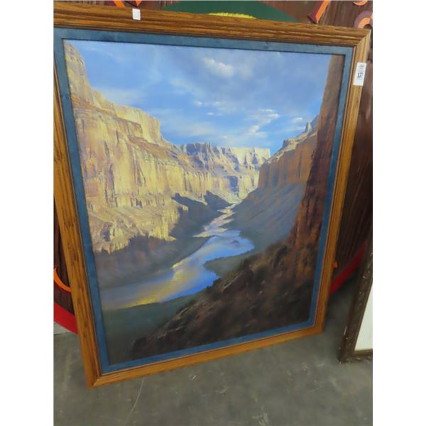 Framed Grand Canyon Photo - 36 X 48