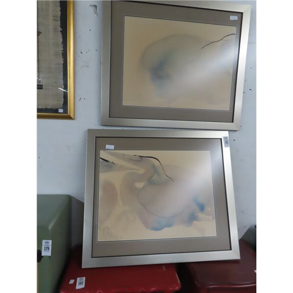 Abstract Wall Art - Pair