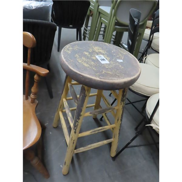 Distressed Stool