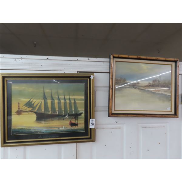 Tall Ship, Seascape Wall Art - 2