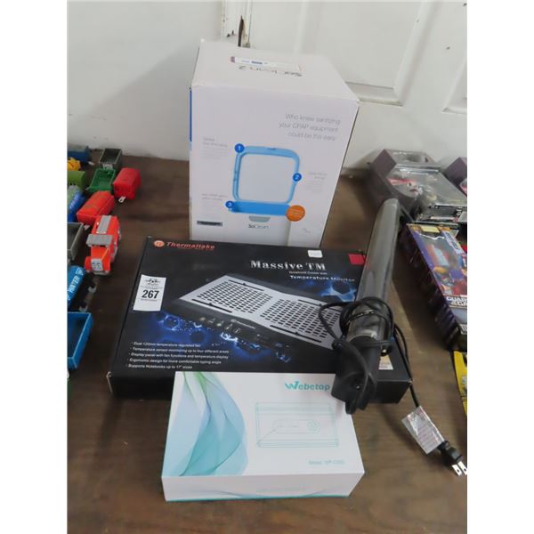CPAP Cleaner, Thermal Tank Monitor, Black Light, Other
