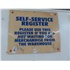 Image 1 : Self Service Wall Notice