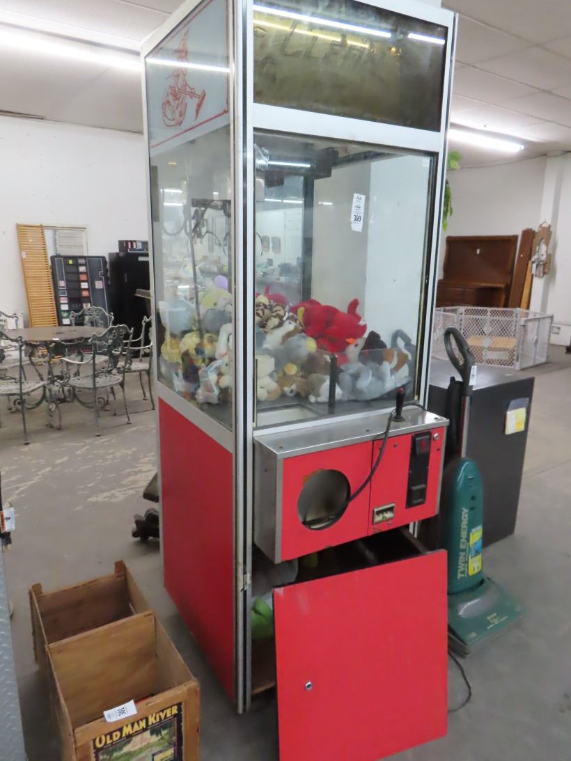 Coin Op Claw Toy Grab Machine - Bay Area Auction Services