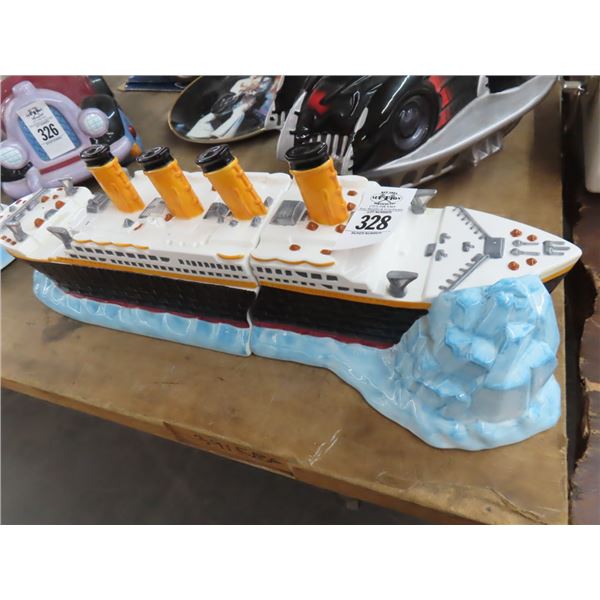 Titanic Cookie Jar