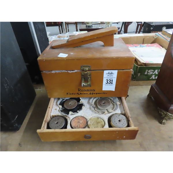 Rotoshine Electric Shoe Polish Kit