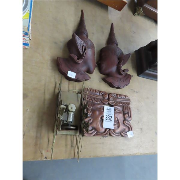 Carved Figural Décor, Music Box