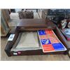 Image 2 : Mahogany Vintage Lap Desk w/War Photos and Old Letter