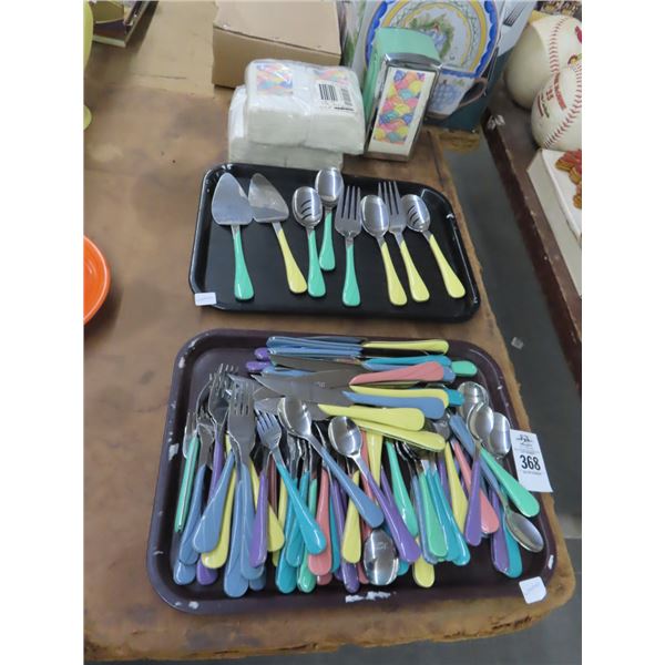 Fiestaware Utensils, Napkin, Dispenser