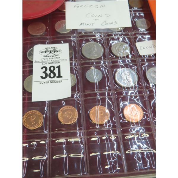 Foreign and Mint Coins