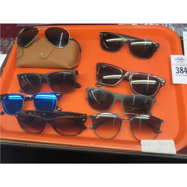 8-Ray Ban Sunglasses - 8 X $
