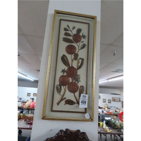 Floral Shadowbox Wall Décor