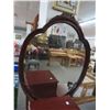 Image 1 : Carved Mahogany Mirror - No Shipping