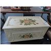 Image 1 : Floral Motif Storage Trunk