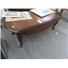 Image 1 : Mahogany Queen Anne Drop Leaf Coffee Table