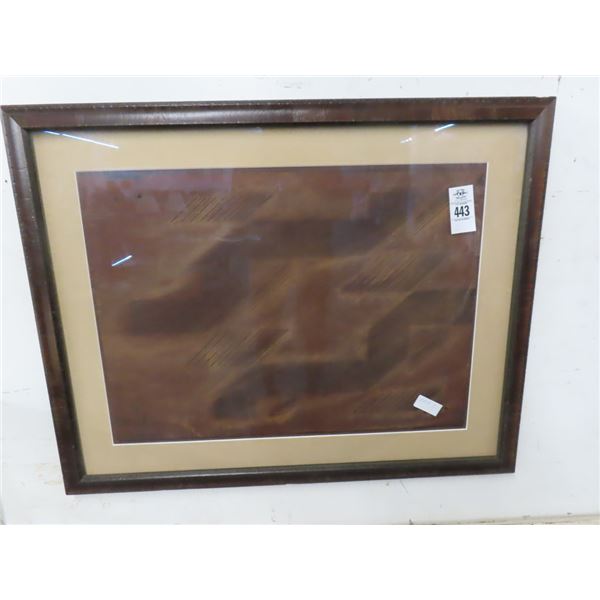 Framed Abstract Art