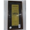 Image 1 : Cantata Framed Concert Promotion