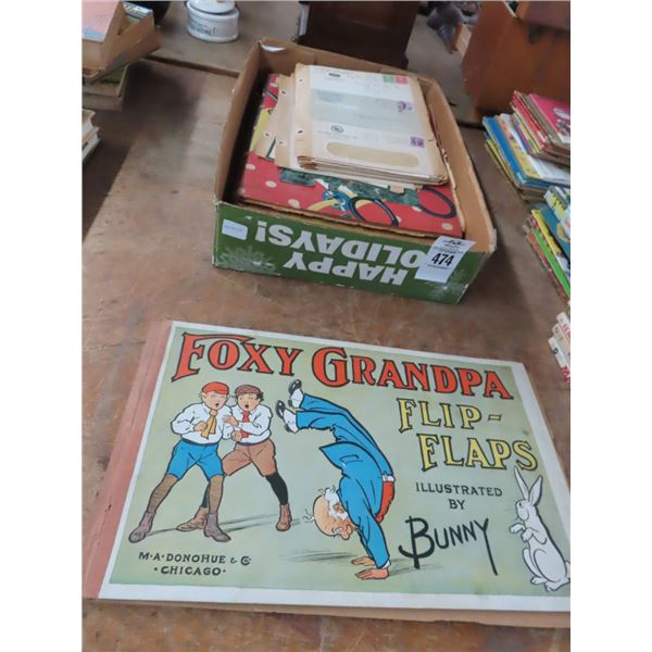 Foxy Grandpa Comics, Vintage Scrapbooks