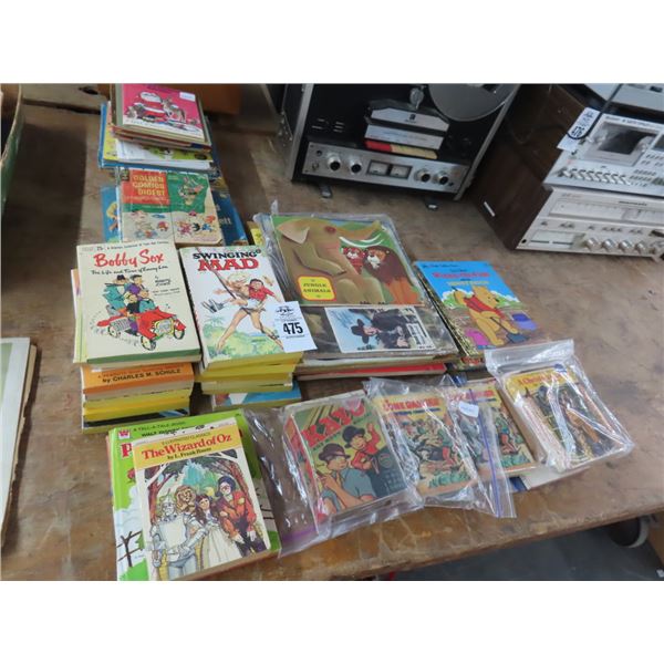 Vintage Small/Child Books, Mad Magazines/Others