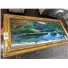 Image 1 : Framed Backlighted River Mill Photo