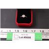Image 1 : ^ 1 Ct GRA Certified Round Brilliant Cut Moissanite Stone VVS D Color w/35 Round Cubic Zirconia Set 