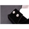 Image 2 : ^ 2 Ct TW GRA Certified Round Brilliant Cut Moissanite Stones VVS D Color Set in 6 Claw Filagree Bas