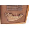 Image 3 : Custom Ship Art Picture Framed - 19" x 22.5"