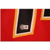 Image 2 : * Theo Fleury Signed Jersey - Calgary Hockey Jersey w/Hologram Certificate Sticker # BH083480