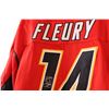 Image 3 : * Theo Fleury Signed Jersey - Calgary Hockey Jersey w/Hologram Certificate Sticker # BH083480