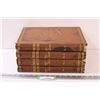 Image 1 : (4) Antique Picturesque Palestine Four Volume Book Set - Fragile Bindings