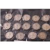 Image 2 : (14) Canadian Twenty Five Cent Silver Coins Collection - 1955-1964