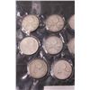 Image 3 : (14) Canadian Twenty Five Cent Silver Coins Collection - 1955-1964