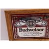 Image 2 : Budweiser Mirrored Advertisement Framed Sign - 14.5" x 11.5"