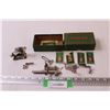 Image 1 : Antique Singer Sewing Machine Accessories: Sewing Foots, Button Hole, Needles, Misc. in Box