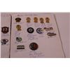 Image 4 : (3) Collector Pins Boards: Police, Firefighters, Curling, Misc.