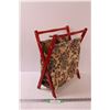 Image 1 : Vintage Sewing/Knitting Foldable Basket