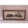 Image 1 : Picture of "Family Tree" Tractor Scene by Gary Boyle - 20.5" x 10"