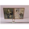 Image 1 : (2) Royal Family Prints (King George & Queen Elizabeth) & (2) Royalty 1939 Collector Spoons