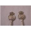 Image 5 : (2) Royal Family Prints (King George & Queen Elizabeth) & (2) Royalty 1939 Collector Spoons