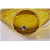 Image 3 : Alta Glass Yellow Art Glass Bowl - 11" x 8"