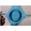 Image 3 : Blue Art Glass Bowl - 12" x 10"