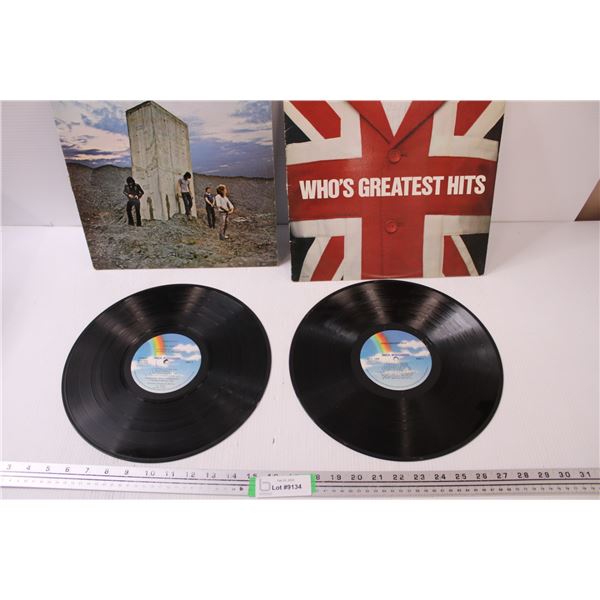 (2) Who Records - Who's Next and Who's Greatest Hits
