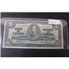 Image 2 : Canadian One Dollar Bill - 1937